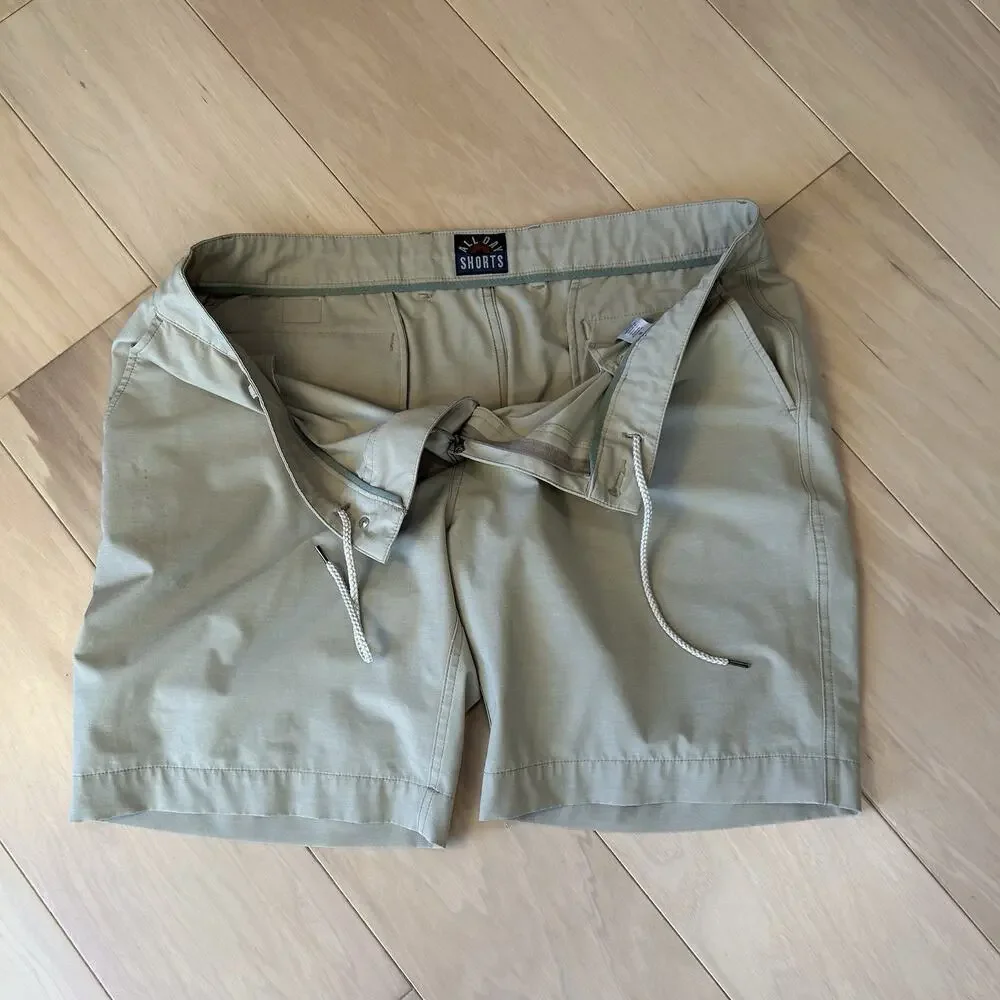Faherty All Day Shorts Tan 9” Inseam *Stain Men's 38
